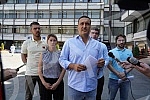 Serbian coalition NADA consisting of New DSS, POKS of Vojislav Mihailovic and 25 citizens' associations, organized a media conference in front of the City Administration, where it sent a request to the city authorities in Belgrade to extend the prote