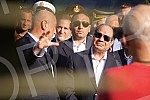The President of Serbia Aleksandar Vucic and the President of Egypt Abdel Fattah al-Sisi attended the display of armaments of the Serbian Armed Forces and military equipment from the domestic defense industry at the training ground of the Home Guard.