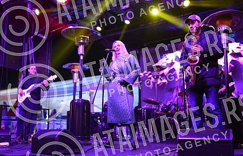 Concert of Ana Stajdohar as part of the Belgrade Winter event.Koncert Ane Stajdohar u sklopu manifestacije 