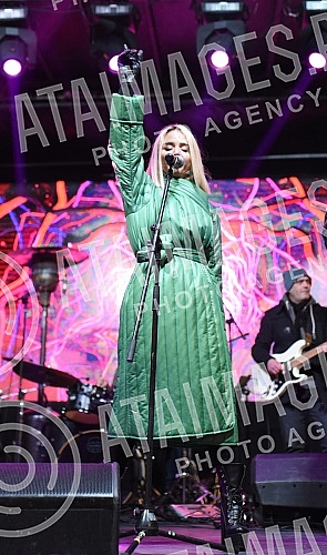 Concert of Ana Stajdohar as part of the Belgrade Winter event.Koncert Ane Stajdohar u sklopu manifestacije 