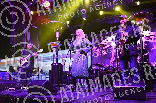 Concert of Ana Stajdohar as part of the Belgrade Winter event.Koncert Ane Stajdohar u sklopu manifestacije 