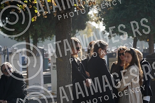 The commemoration on the occasion of half a year since the sudden death of Vidoje Ristovic was held at the New Cemetery.Pomen povodom pola godine otkako je Vidoje Ristovic iznenada preminu odrzan je na Novom groblju.