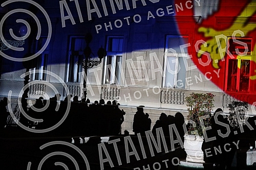 As of today, March 8, Novak Djokovic is officially the best tennis player in the world of all time, and in honor of that, a projection of footage with his best moves in his career so far will be shown on the facade of the Belgrade City Assembly build