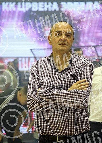 Treca utakmica finala plejofa Kosarkaske Super Lige Srbije izmedju KK Crvena Zvezda i KK Partizan odigrana u hali Pionir. 