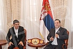 Premijer Srbije Ivica Dacic primio je Marco Huck (Muamer Hukic) WBO prvaka sveta u kruzer kategoriji.