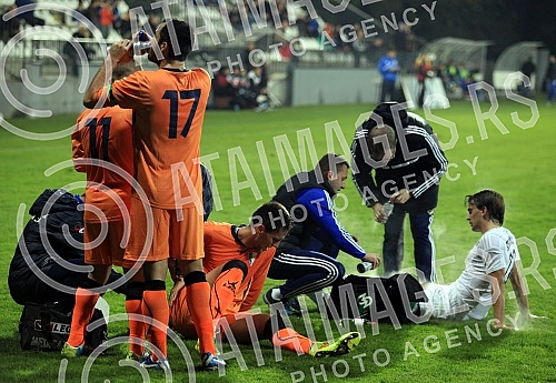 Utakmica 15. kola Super lige Srbije izmedju FK Cukaricki i FK Spartak odigrana na stadionu Cukarickog. 