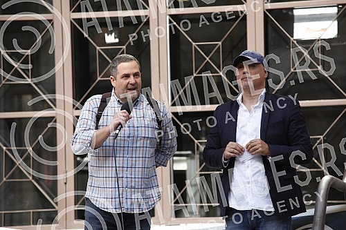 Lawyers protest against the disputed positions of the Supreme Court of Cassation (SCC) regarding the costs of processing bank loans and collecting insurance premiums.Protest advokata zbog spornih stavova Vrhovnog kasacionog suda (VKS) u vezi sa sa