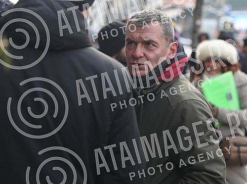 The Association of Environmental Organizations of Serbia - We Know Not to Give organized a blockade of the building of the Government of Serbia in order to remind members of the Government that they sent them requests.Savez Ekoloskih organizacija S