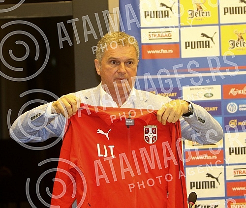 Promotion of the new head coach of the national team of Serbia Ljubisa Tumbakovic was held in the hotel 