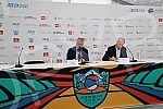 A press conference at which a cooperation agreement was signed between the Tennis Association of Serbia and the Tennis Association of Republika Srpska was held at the Media Center of the ATP tournament 