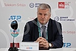A press conference at which a cooperation agreement was signed between the Tennis Association of Serbia and the Tennis Association of Republika Srpska was held at the Media Center of the ATP tournament 