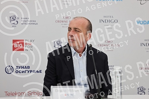 A press conference at which a cooperation agreement was signed between the Tennis Association of Serbia and the Tennis Association of Republika Srpska was held at the Media Center of the ATP tournament 