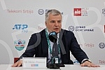 A press conference at which a cooperation agreement was signed between the Tennis Association of Serbia and the Tennis Association of Republika Srpska was held at the Media Center of the ATP tournament 