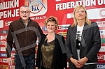 Promotion of Marina Maljkovic as new head coach for women basketball national team.Promocija Marine Maljkovic za novog selektora zenske kosarkaske reprezentacije.