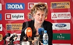 Promotion of Marina Maljkovic as new head coach for women basketball national team.Promocija Marine Maljkovic za novog selektora zenske kosarkaske reprezentacije.
