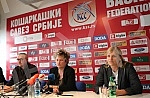 Promotion of Marina Maljkovic as new head coach for women basketball national team.Promocija Marine Maljkovic za novog selektora zenske kosarkaske reprezentacije.