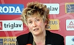 Promotion of Marina Maljkovic as new head coach for women basketball national team.Promocija Marine Maljkovic za novog selektora zenske kosarkaske reprezentacije.