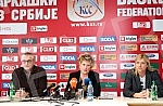 Promotion of Marina Maljkovic as new head coach for women basketball national team.Promocija Marine Maljkovic za novog selektora zenske kosarkaske reprezentacije.