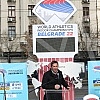 A clock called WORLD ON THE TRACK was unveiled in front of the Hotel Moskva in the center of Belgrade, which will count down a year until the start of the World Athletics Championships in the Belgrade22 hall.Ispred Hotela Moskva u centru Beograda o