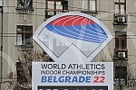 A clock called WORLD ON THE TRACK was unveiled in front of the Hotel Moskva in the center of Belgrade, which will count down a year until the start of the World Athletics Championships in the Belgrade22 hall.Ispred Hotela Moskva u centru Beograda o