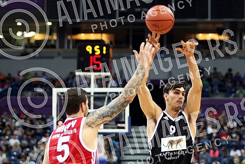 Revijalna kosarkaska utakmica `Beobasket stars 2015` povodom proslave 20 godina postojanja menadzerske agencije `Beobasket`.