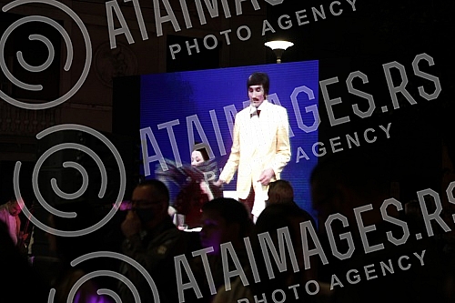 Opening of Milena and Gaga Square (corner of Milesevska and Cara Nikolaja streets).Otvaranje Skvera Milene i Gage (ugao ulica Milesevske i Cara Nikolaja).