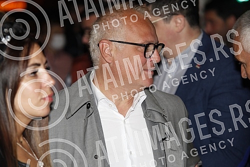 Opening of Milena and Gaga Square (corner of Milesevska and Cara Nikolaja streets).Otvaranje Skvera Milene i Gage (ugao ulica Milesevske i Cara Nikolaja).