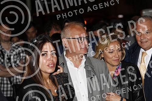 Opening of Milena and Gaga Square (corner of Milesevska and Cara Nikolaja streets).Otvaranje Skvera Milene i Gage (ugao ulica Milesevske i Cara Nikolaja).