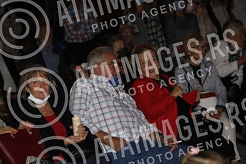 Opening of Milena and Gaga Square (corner of Milesevska and Cara Nikolaja streets).Otvaranje Skvera Milene i Gage (ugao ulica Milesevske i Cara Nikolaja).
