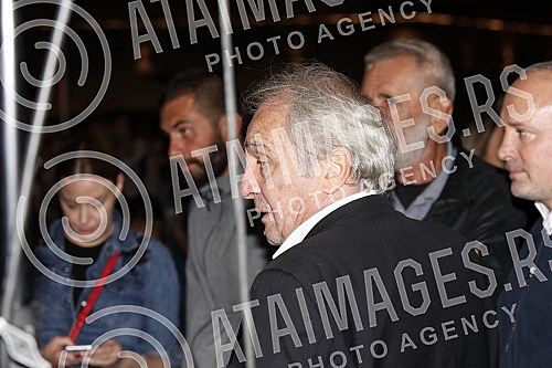 Opening of Milena and Gaga Square (corner of Milesevska and Cara Nikolaja streets).Otvaranje Skvera Milene i Gage (ugao ulica Milesevske i Cara Nikolaja).