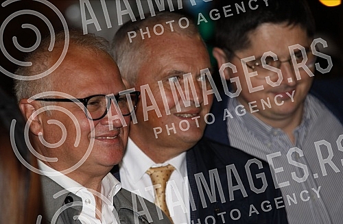 Opening of Milena and Gaga Square (corner of Milesevska and Cara Nikolaja streets).Otvaranje Skvera Milene i Gage (ugao ulica Milesevske i Cara Nikolaja).