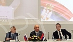 A Serbian - Russian business forum was organized by the Serbian Chamber of Commerce and the Cabinet of the Minister of Innovation and Technological Development in cooperation with the Russian Export Center.Otvoren srpsko - ruski poslovni forum u or