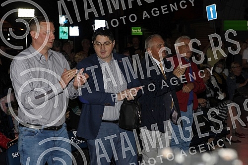 Opening of Milena and Gaga Square (corner of Milesevska and Cara Nikolaja streets).Otvaranje Skvera Milene i Gage (ugao ulica Milesevske i Cara Nikolaja).