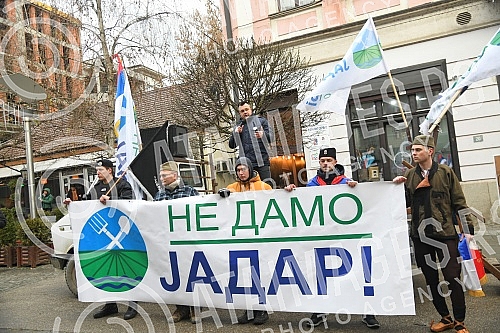 Citizens and environmental activists gathered in Loznica to gather their gratitude to all those who in recent months have supported the towns of Gornji Nedeljice in the fight against the exploitation of jadarite, and as announced there will be no roa
