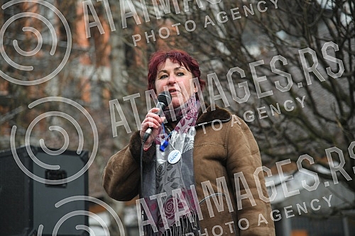 Citizens and environmental activists gathered in Loznica to gather their gratitude to all those who in recent months have supported the towns of Gornji Nedeljice in the fight against the exploitation of jadarite, and as announced there will be no roa