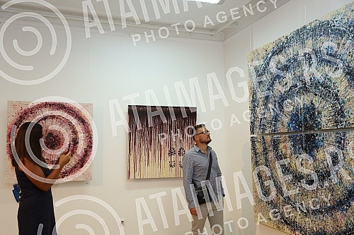 An exhibition of paintings titled 