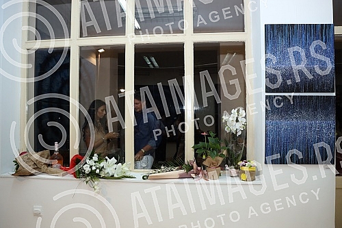 An exhibition of paintings titled 