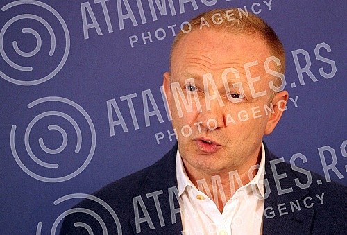 In the premises of the Party of Freedom and Justice, a press conference of the President of the SSP, Dragan Djilas, on the trial for the alleged violation of the ban on movement during curfew.U prostorijama Stranke slobode i pravde konferencija za 