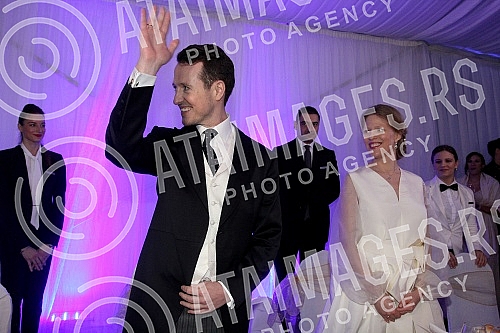 Royal Wedding of His Royal Highness Prince Philip from Serbia and Miss Danica Marinkovic.Kraljevsko vencanje Njegovog Kraljevskog Visocanstva Princa Filipa od Srbije i gospodjice Danice Marinkovic.