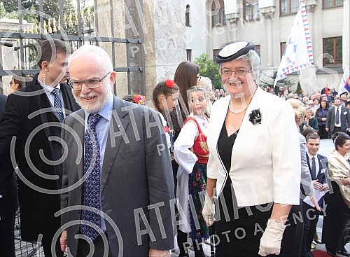 Royal Wedding of His Royal Highness Prince Philip from Serbia and Miss Danica Marinkovic.Kraljevsko vencanje Njegovog Kraljevskog Visocanstva Princa Filipa od Srbije i gospodjice Danice Marinkovic.