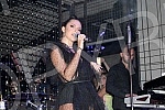 Performance of Aleksandra Prijovic held in night club Gotik.Nastup Aleksandre Prijovic u nocnom klubu Gotik.