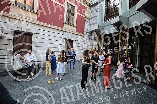 The stage reading of the work 