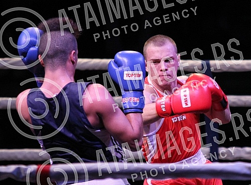 Bokserski mec reprezentacija Srbije i Egipta (Serbia vs Egypt) kao priprema za medjunarodni seniorski 