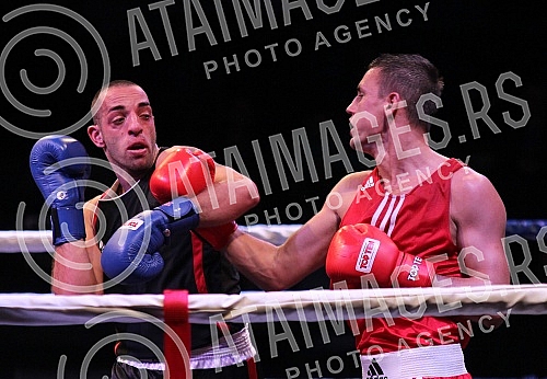 Bokserski mec reprezentacija Srbije i Egipta (Serbia vs Egypt) kao priprema za medjunarodni seniorski 