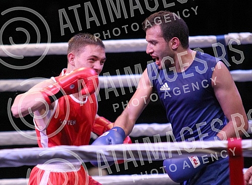 Bokserski mec reprezentacija Srbije i Egipta (Serbia vs Egypt) kao priprema za medjunarodni seniorski 