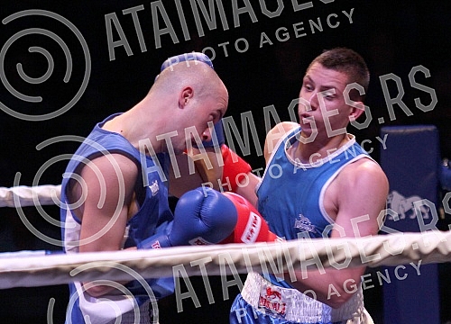 Bokserski mec reprezentacija Srbije i Egipta (Serbia vs Egypt) kao priprema za medjunarodni seniorski 