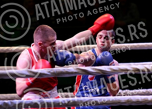 Bokserski mec reprezentacija Srbije i Egipta (Serbia vs Egypt) kao priprema za medjunarodni seniorski 