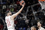 The match of the 24th round of the Turkish Airlines Euroleague between KK Crvena zvezda mts and KK AX Armani Exchange Milan was played in the Aleksandar Nikolic Hall.Utakmica 24. kola Turkish Airlines Evrolige izmedju KK Crvena zvezda mts i KK Arma