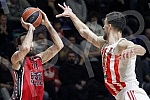 The match of the 24th round of the Turkish Airlines Euroleague between KK Crvena zvezda mts and KK AX Armani Exchange Milan was played in the Aleksandar Nikolic Hall.Utakmica 24. kola Turkish Airlines Evrolige izmedju KK Crvena zvezda mts i KK Arma