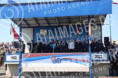 The Day of the Army of the Republika Srpska, the Third Infantry Republika Srpska Regiment of the Armed Forces of BiH and the Day of the Sember War Units were marked in Bijeljina.U Bijeljini je obelezen Dan Vojske Republike Srpske, Treceg pesadijsko